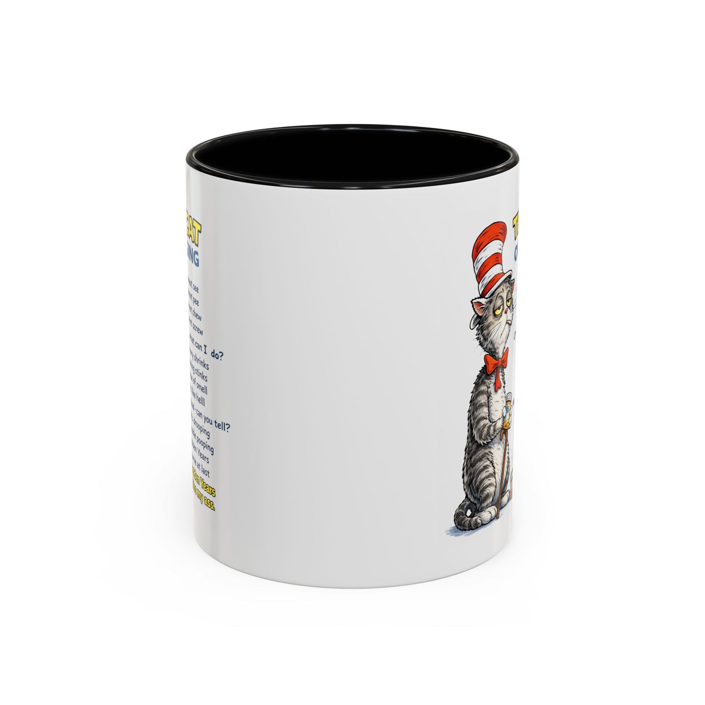 Humor Mug - The Cat Of Aging