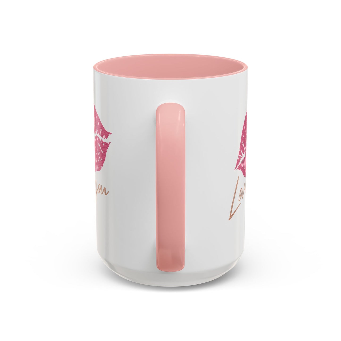 Valentine's Day Mug - Love You Lips Kiss
