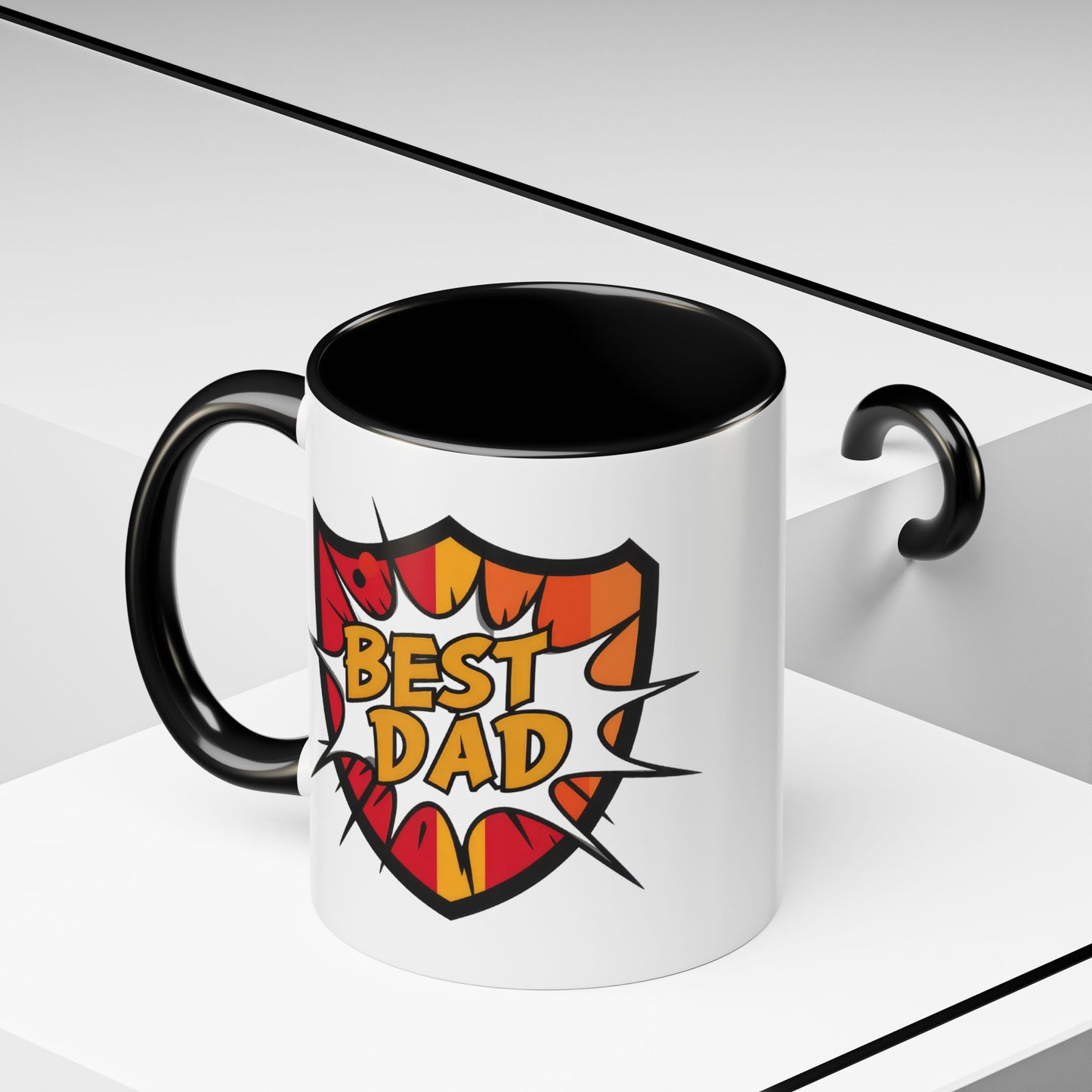 Father's Day Mug - Best Dad Shield
