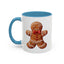 Christmas Mug - Decorative Gingerbread Man