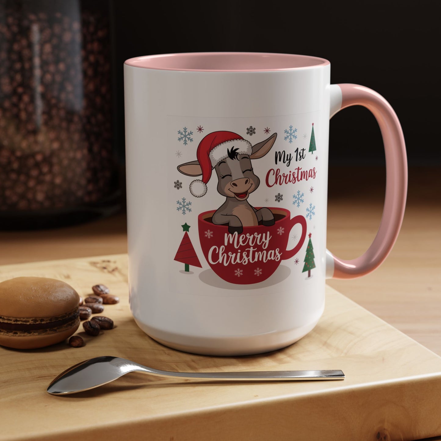 Christmas Mug - My First Christmas Donkey Cup