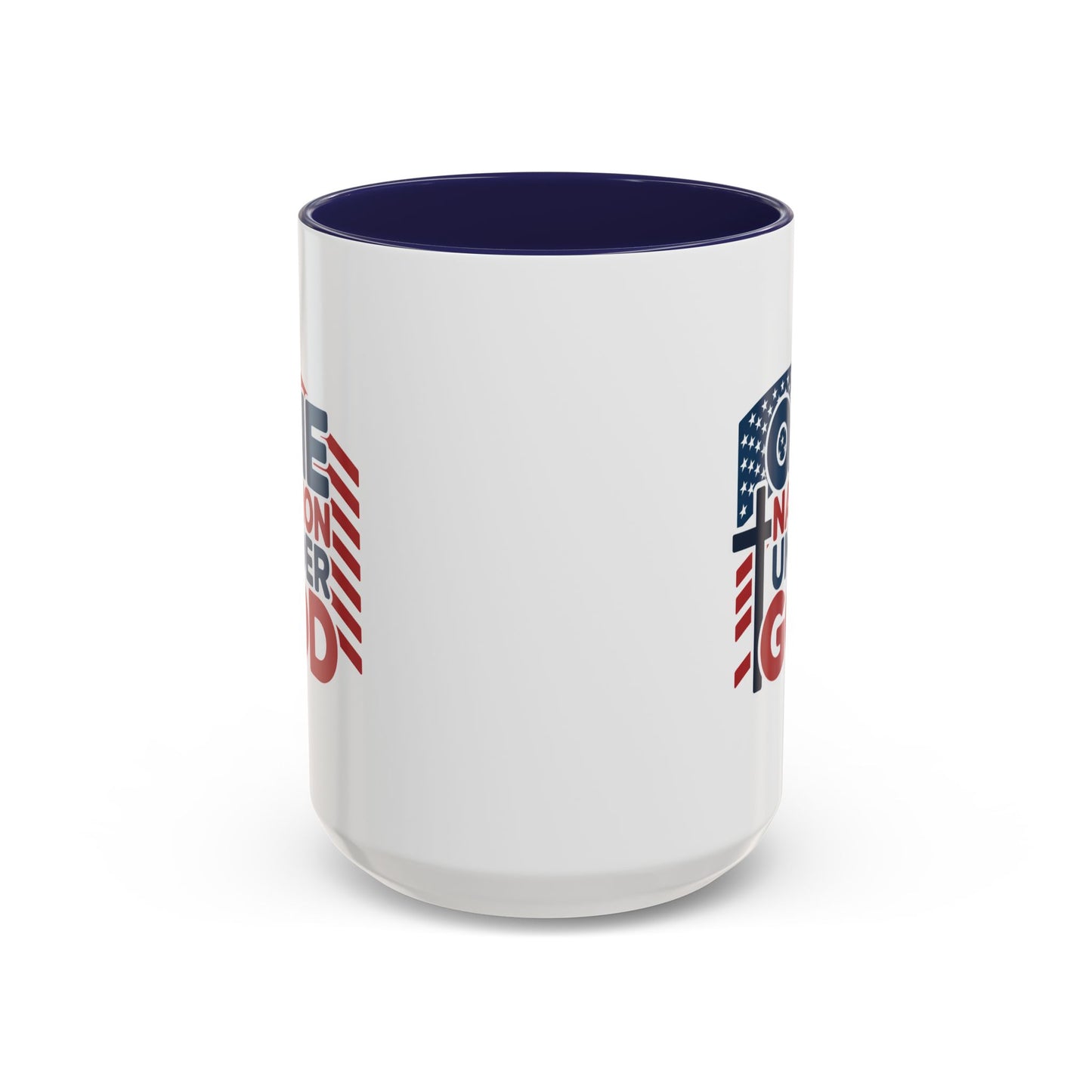 Religious Mug - One Nation Flag Cross