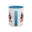 4th of July Mug - Peace Love America