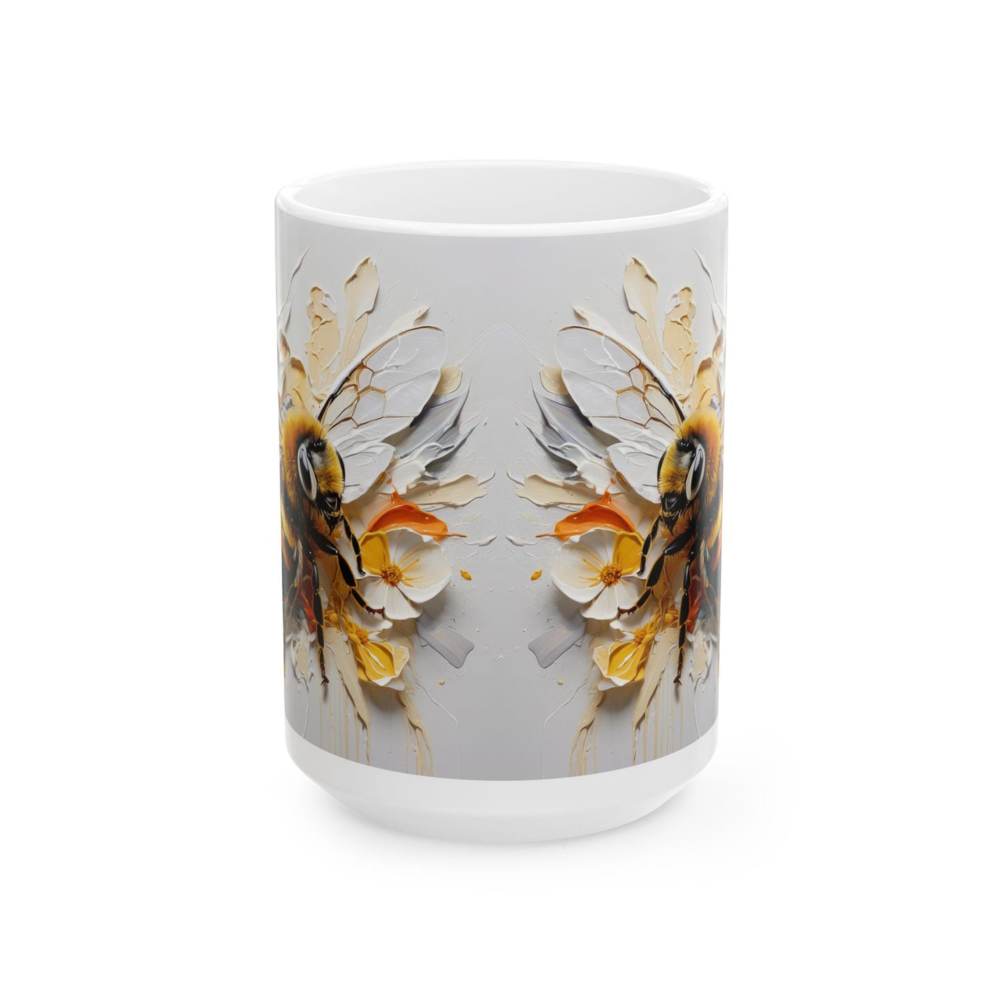 Artistic Mug - Bee Oil Painting