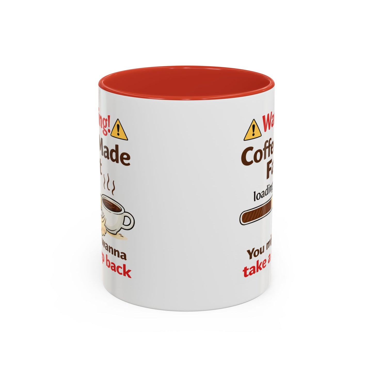 Humor Mug - Warning Coffee Made Fart