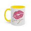 Valentine's Day Mug - Love You Lips Kiss