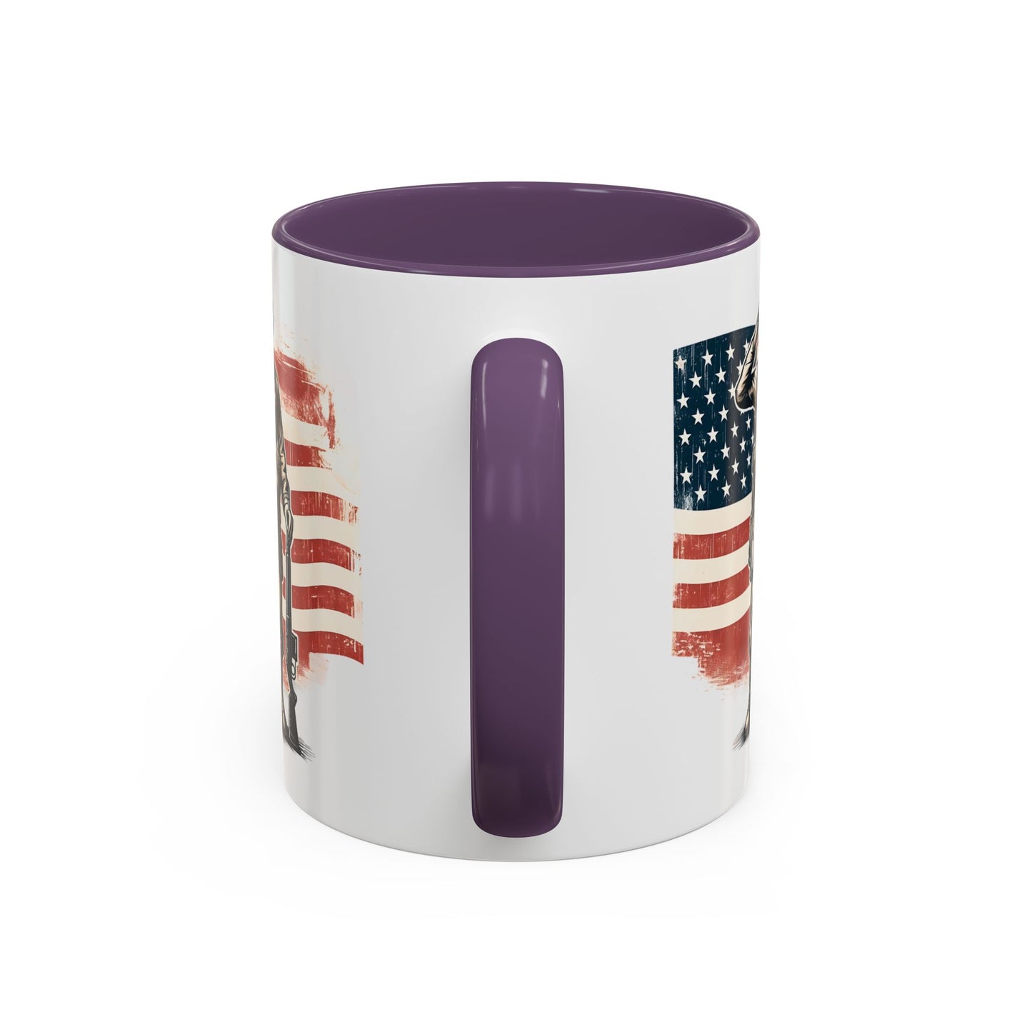 4th of July Mug - American Soldier Flag