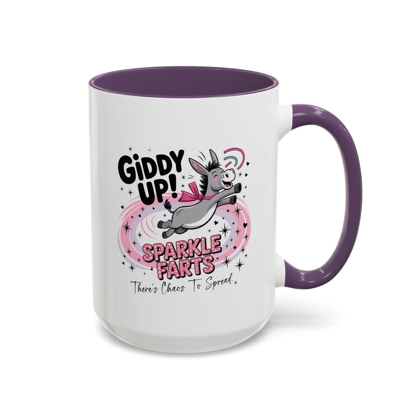 Humor Mug - Giddy Up Sparkle Farts