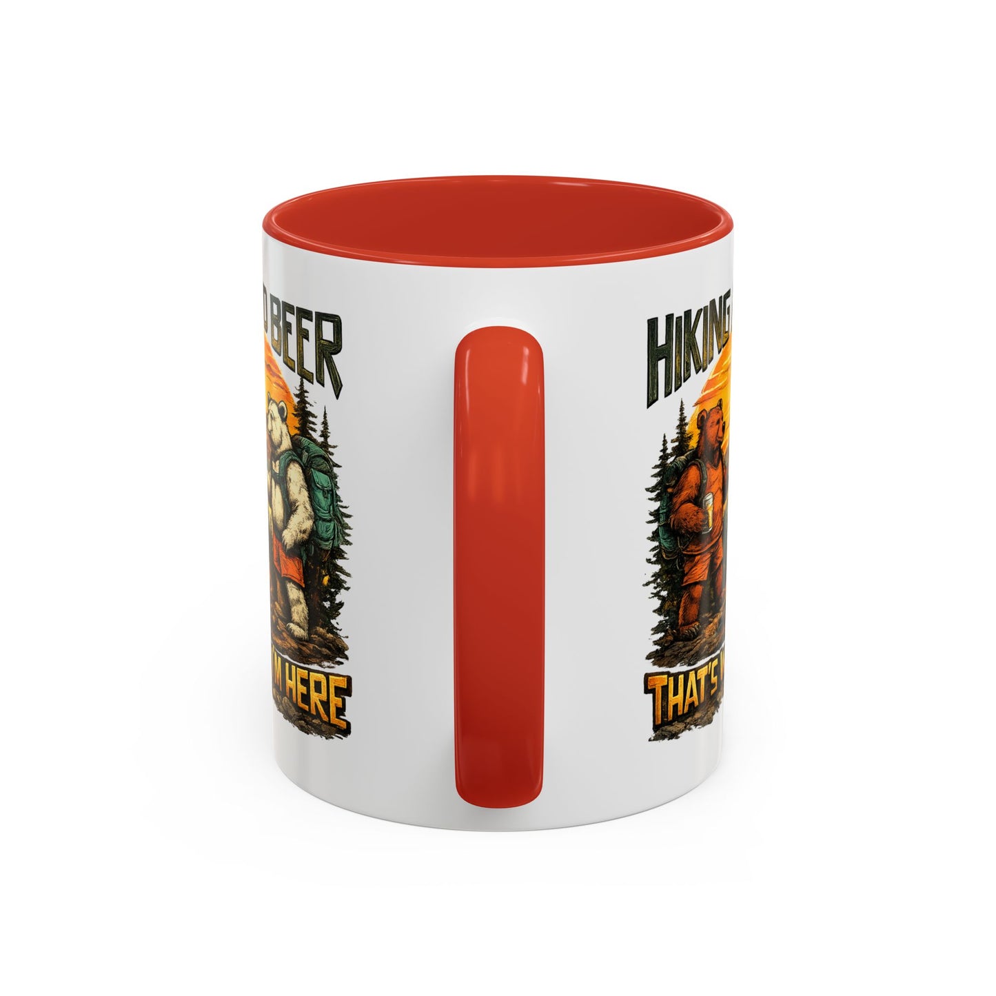 Humor Mug - Hiking and Beer