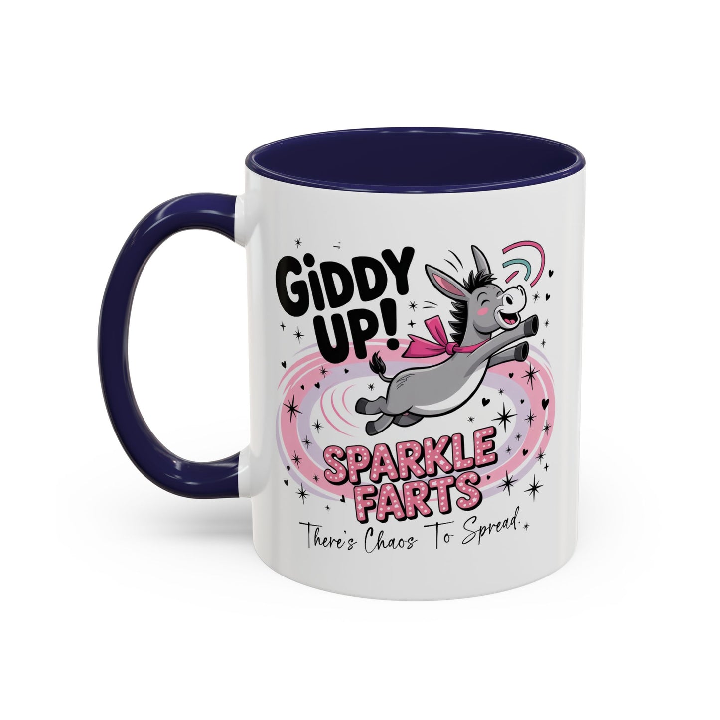 Humor Mug - Giddy Up Sparkle Farts