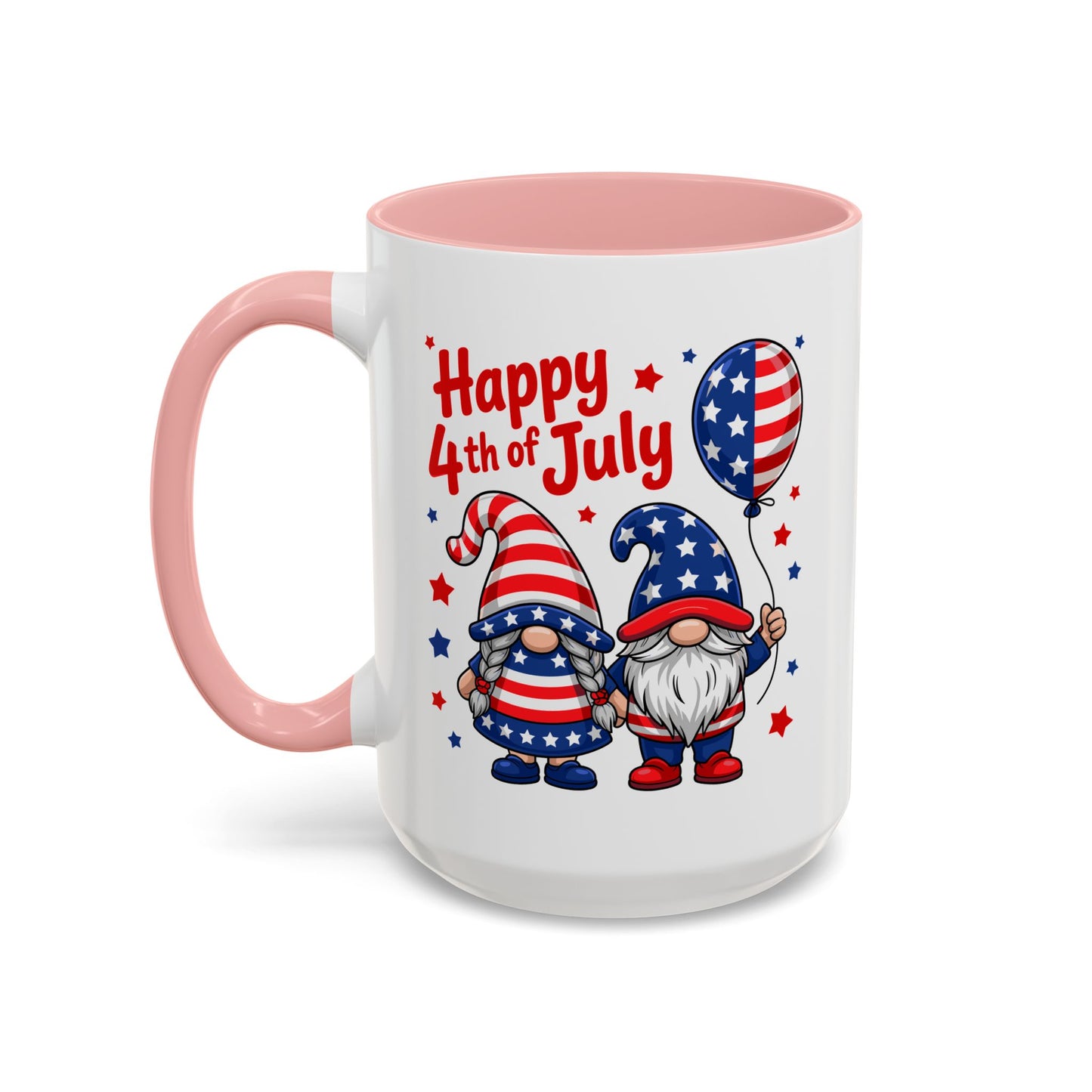 4th of July Mug - Happy 4th of July Gnomes