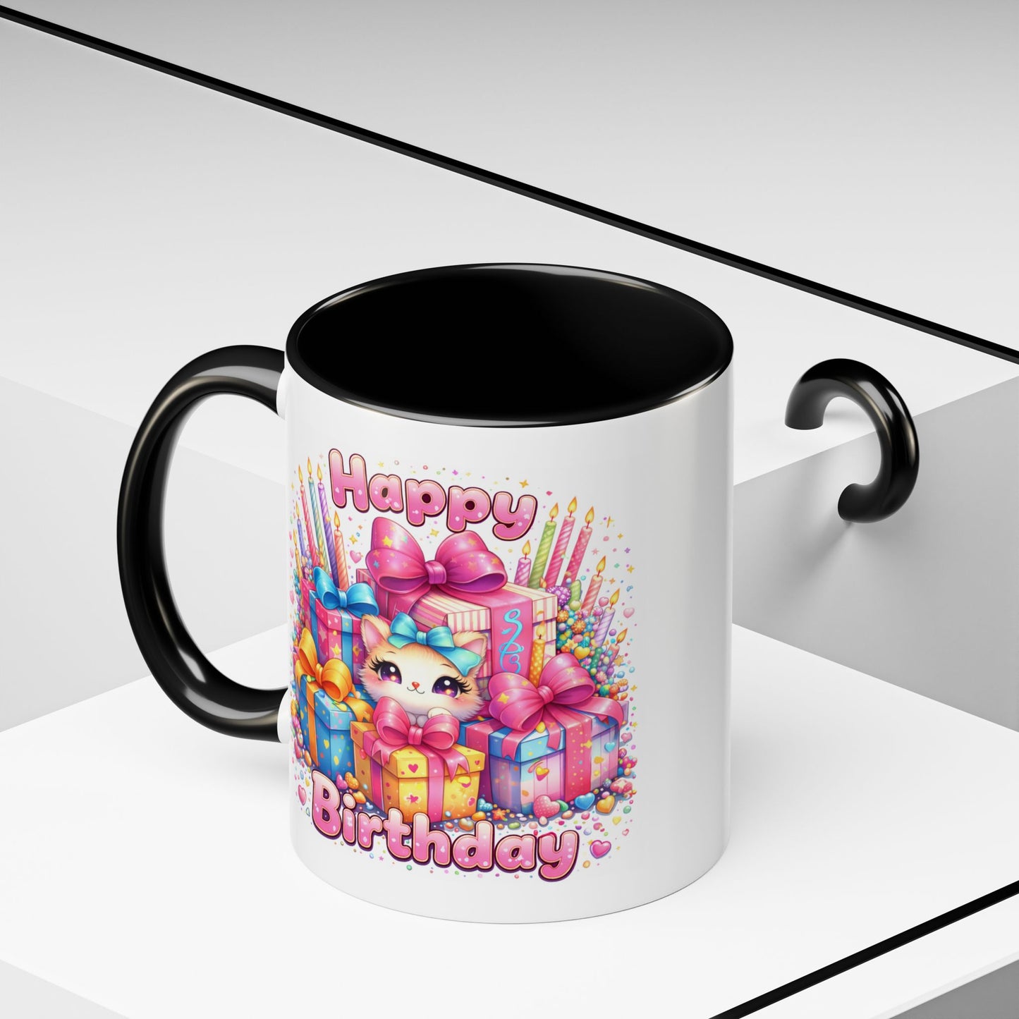 Birthday Mug - Kawaii Kitty