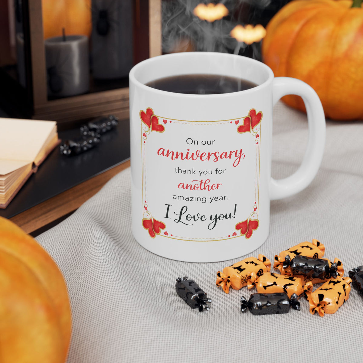 Anniversary Mug - On Our Anniversary