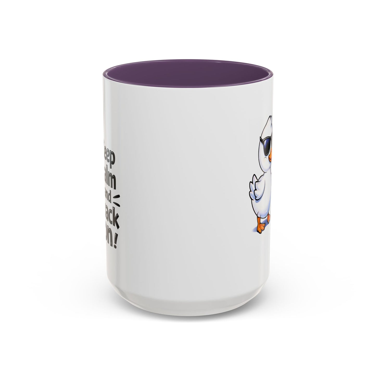 Wellness Mug - Keep Calm And Quack On