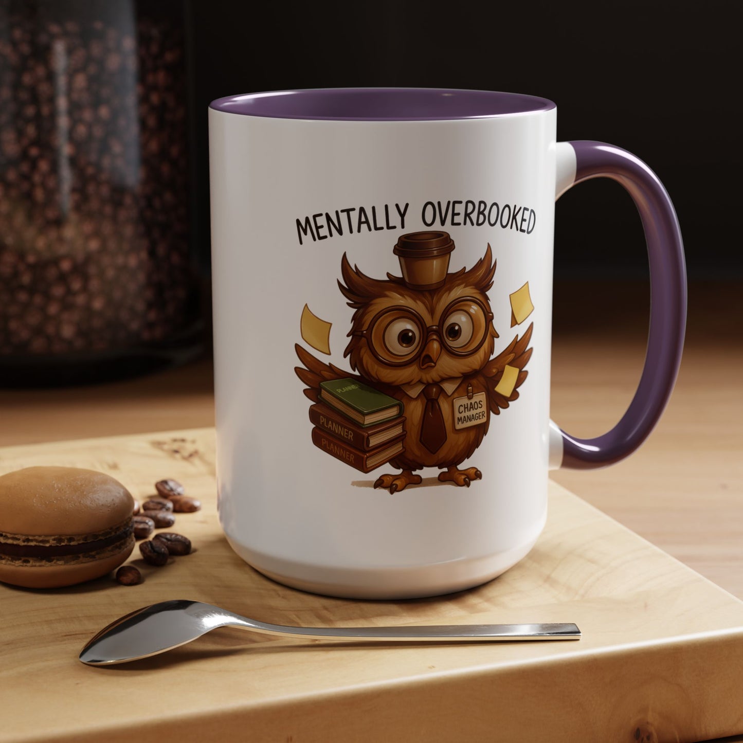 Office Mug - Mentally Overbooked