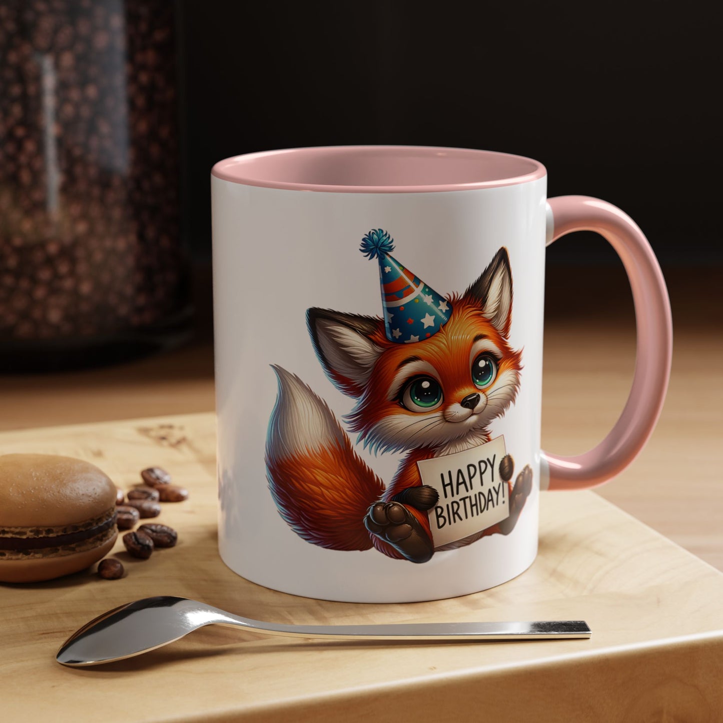 Birthday Mug - Fox Clipart
