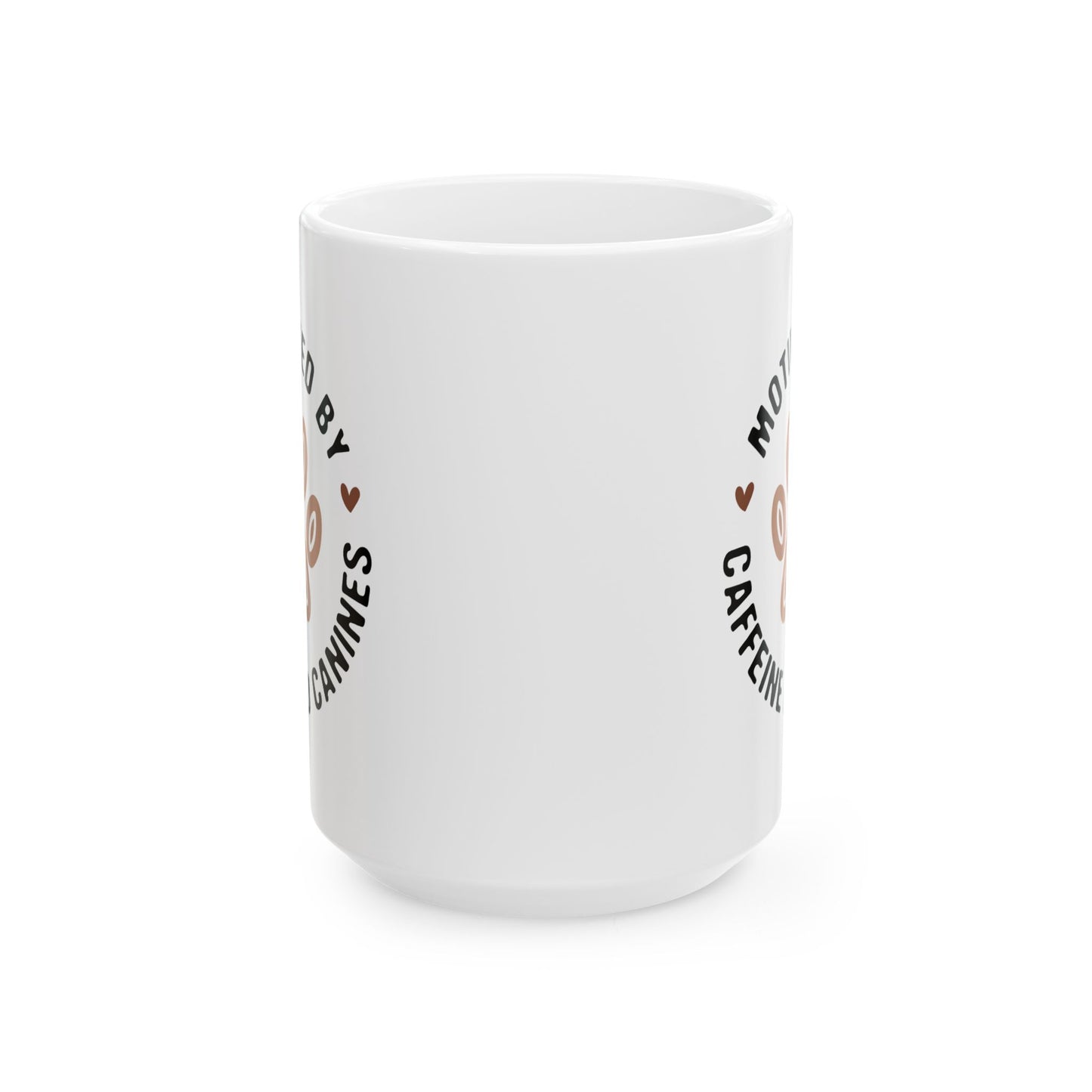 Animal Mug - Motivated By Caffeine and Canines