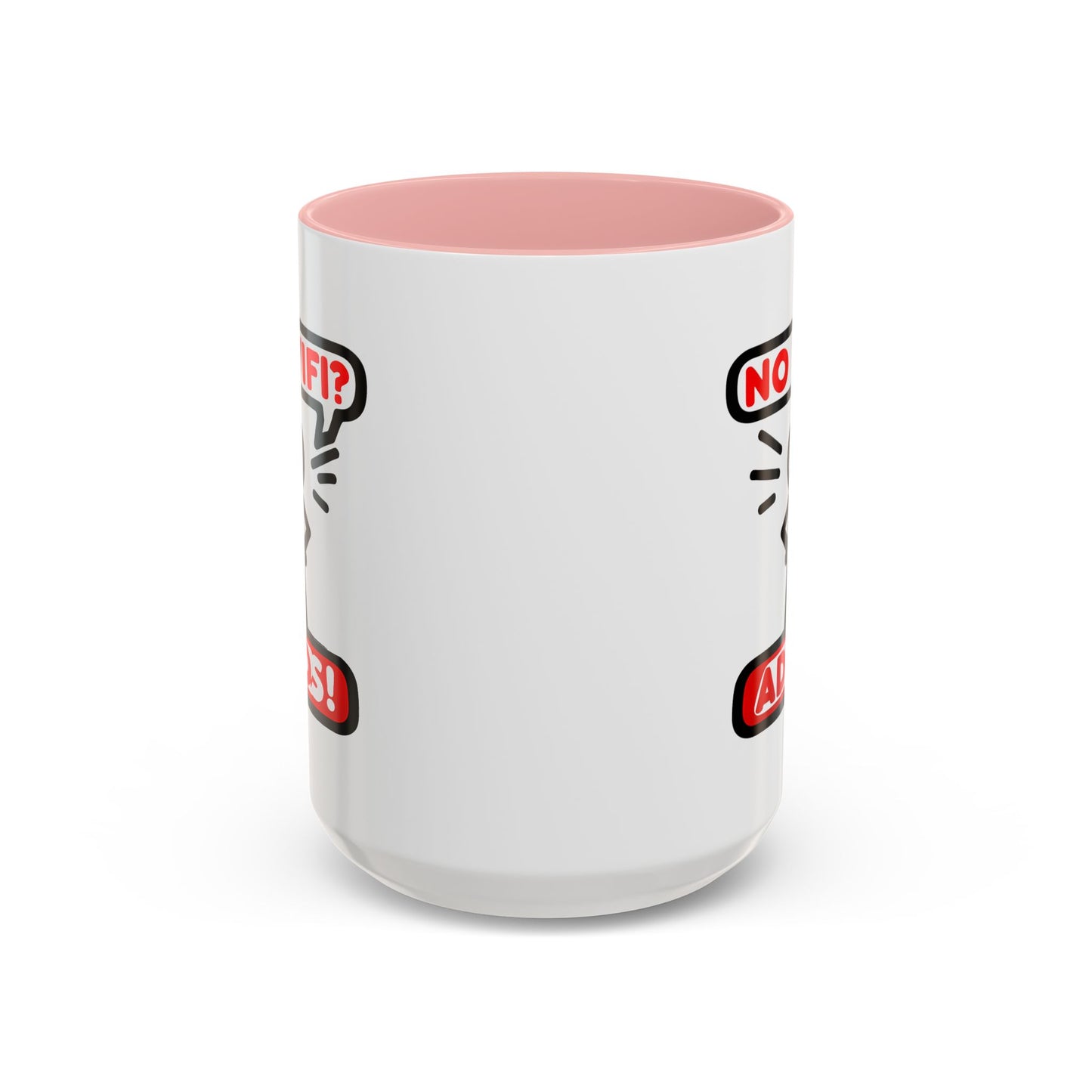 Humor Mug - No Wifi? Adios!