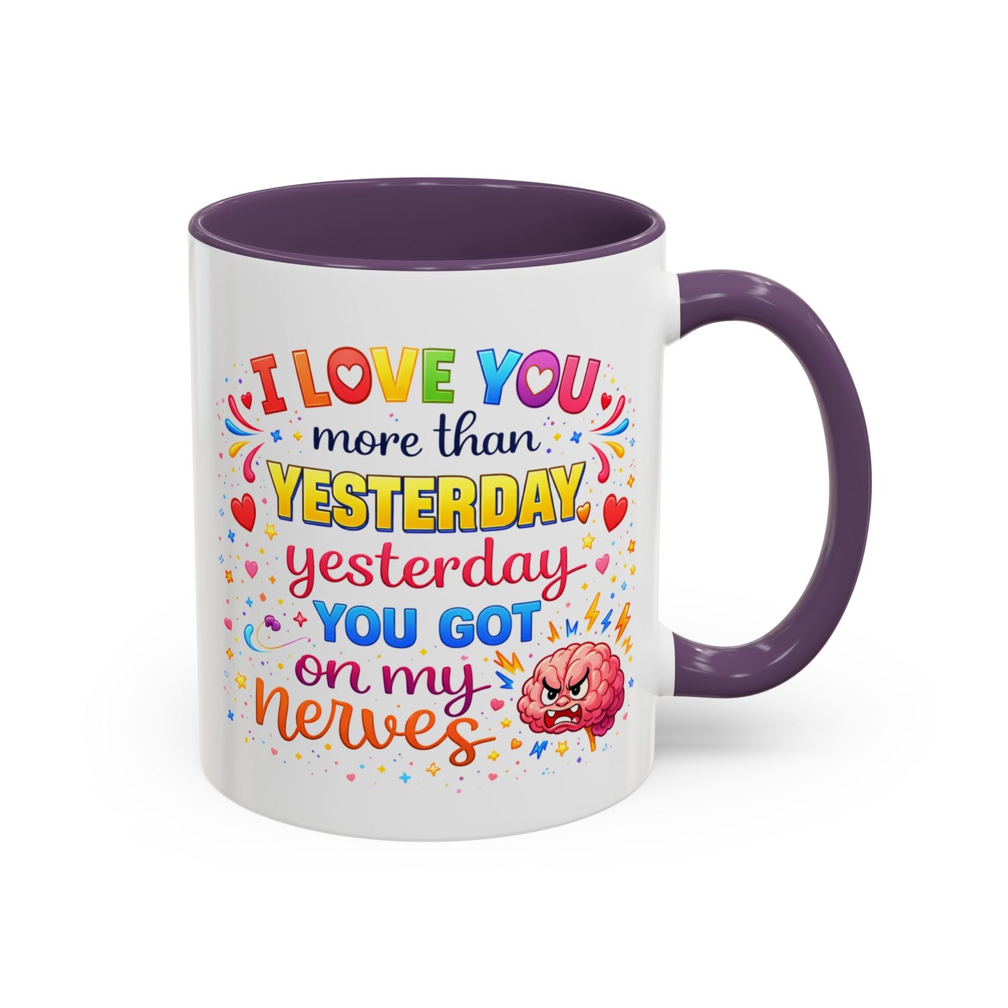 Anniversary Mug - I Love You More Than Yesterday