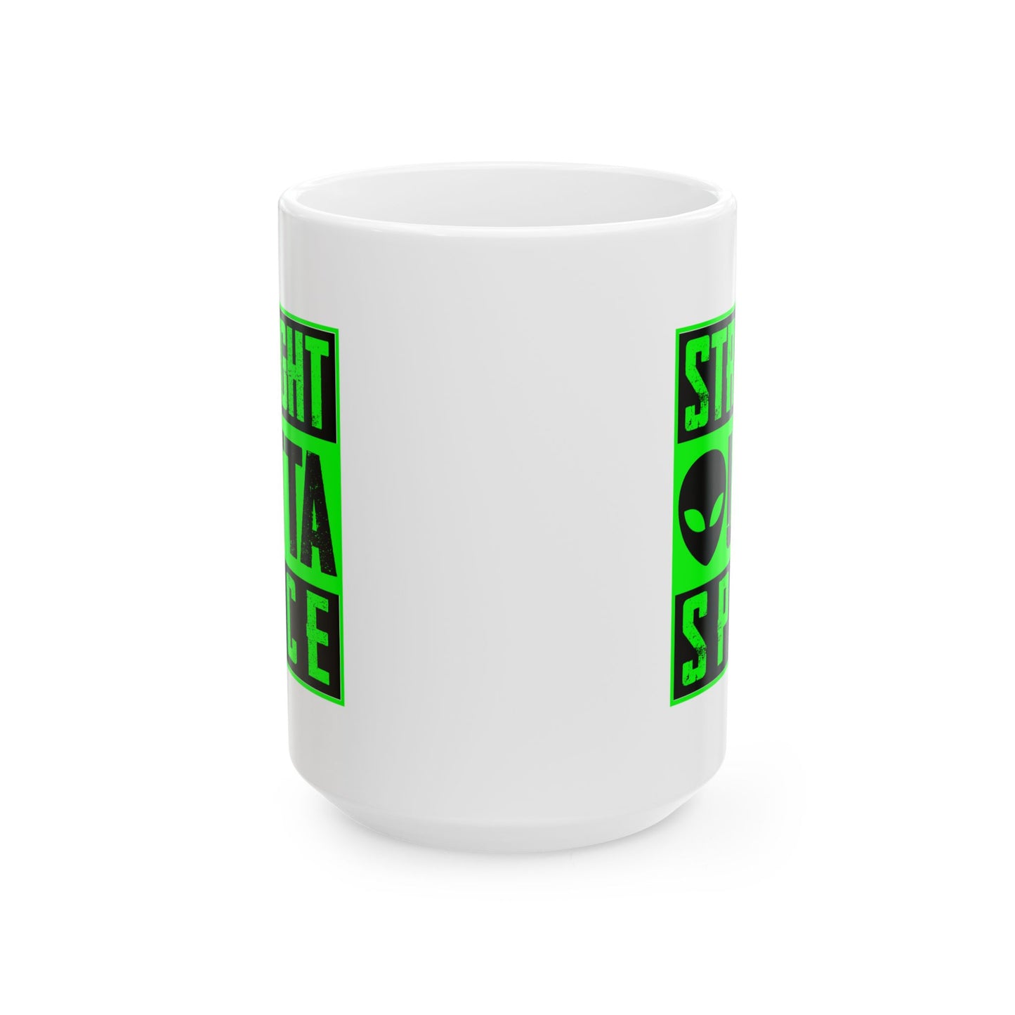 Alien Mug - Straight Outta Space