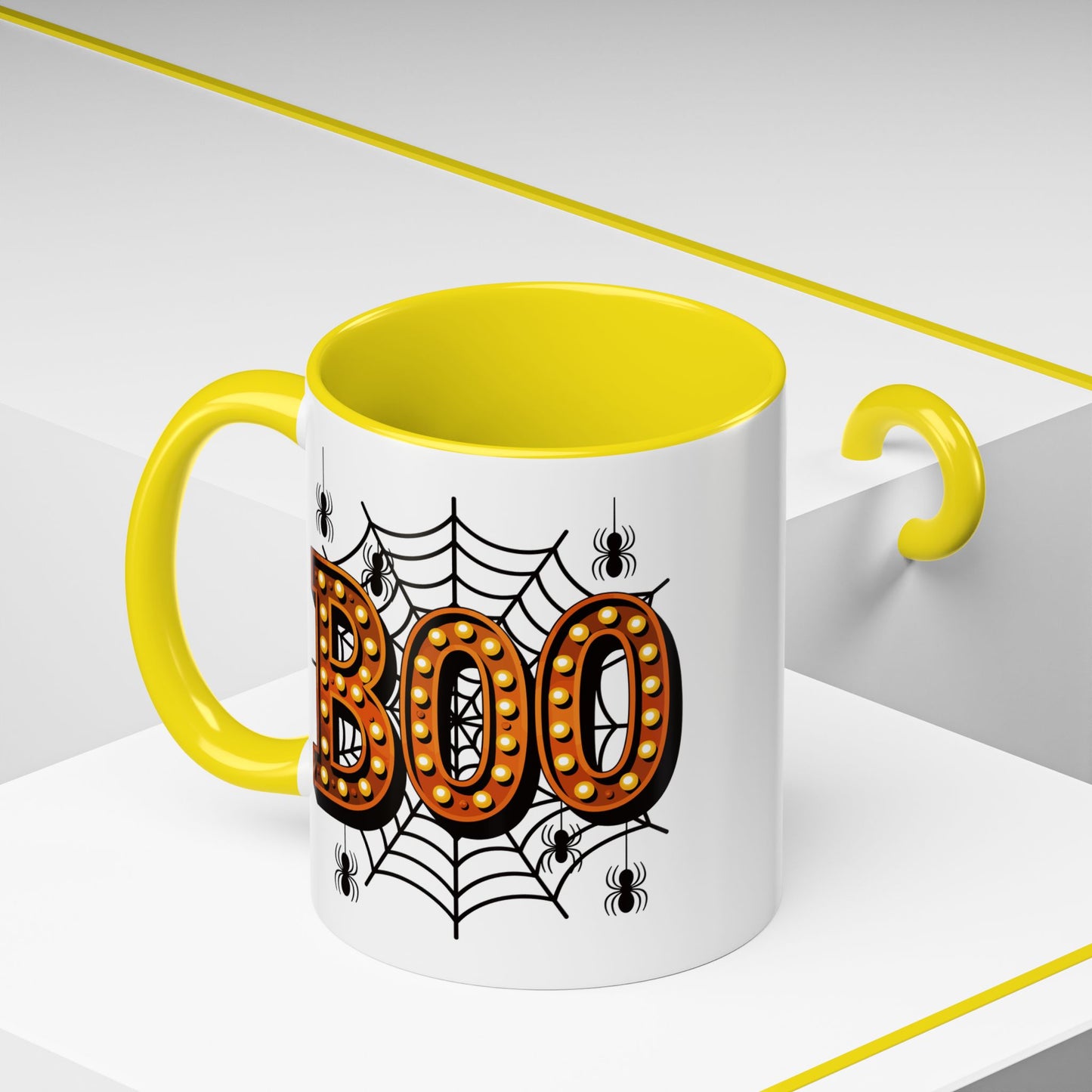 Halloween Mug - Boo Spider Web
