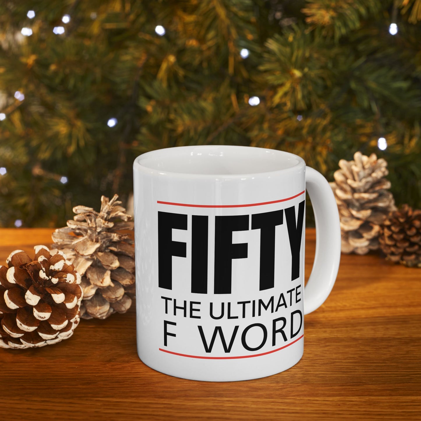 Birthday Mug - Fifty The Ultimate F Word