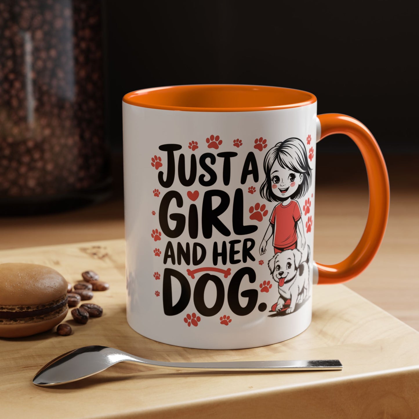 Animal Mug - Just a Girl and Her Dog