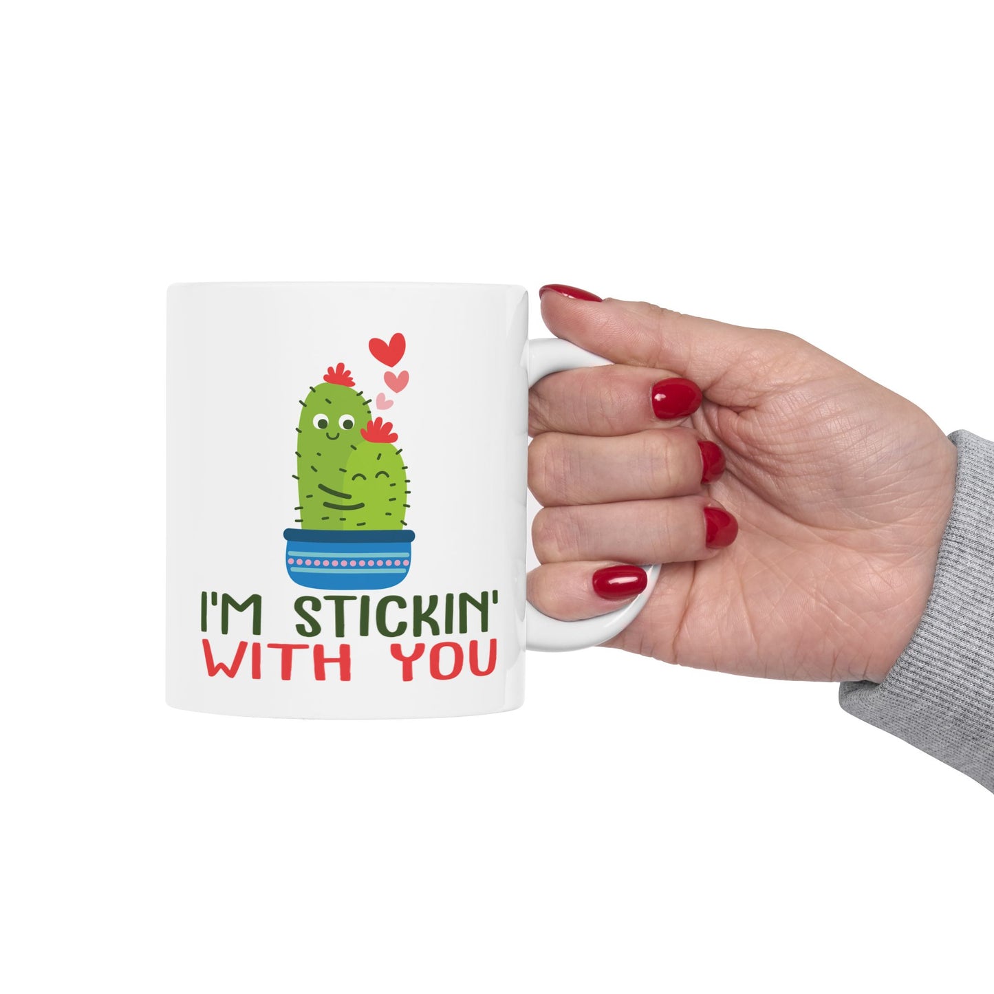 Anniversary Mug - I'm Stickin' With You