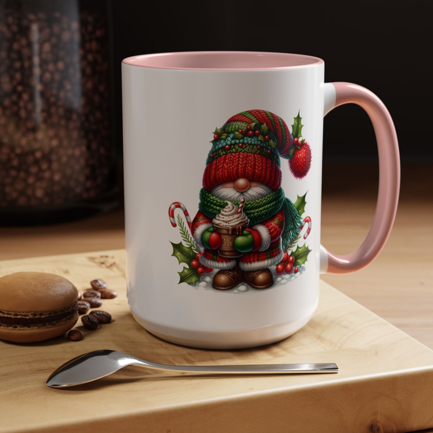 Christmas Mug - Gnome and Hot Chocolate