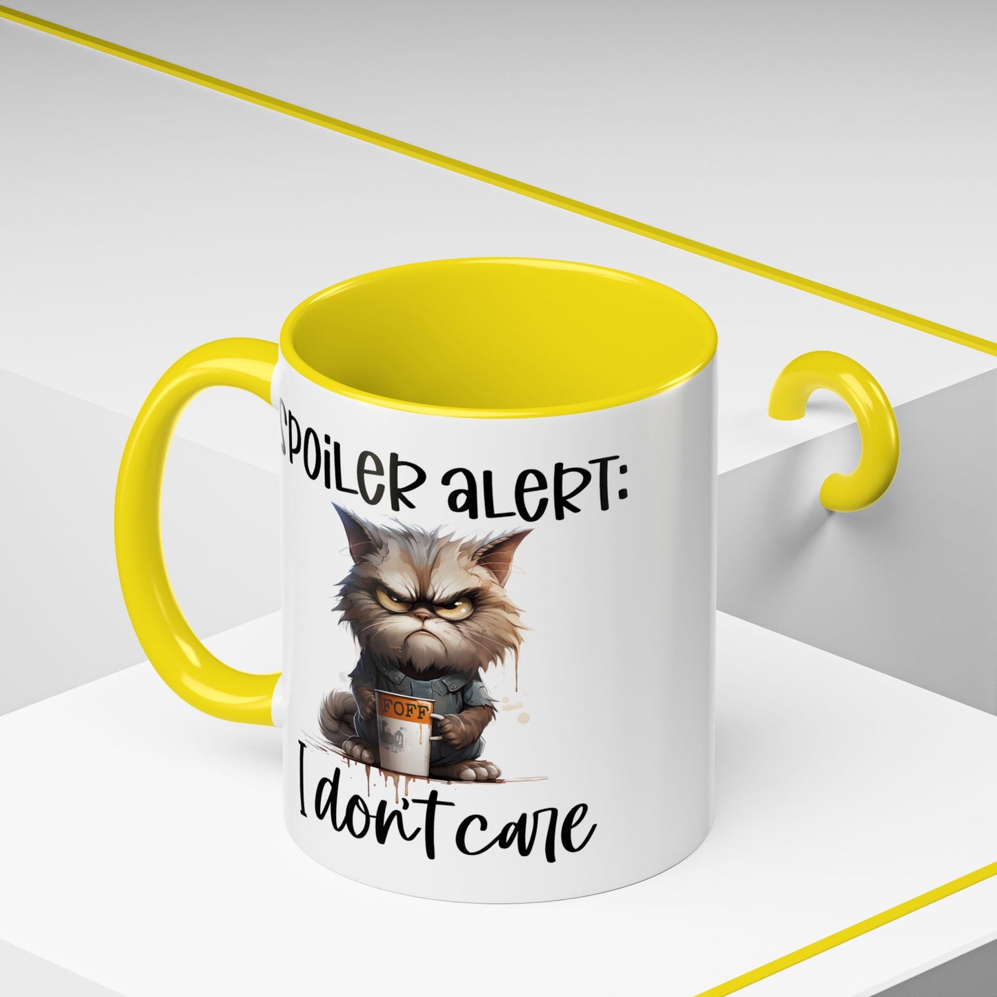 Humor Mug - Spoiler Alert I Don't Care