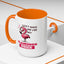 Humor Mug - Don't Make Me Use My Flamingo Voice