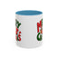 Christmas Mug - Green & Red Text Santa Presents