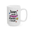 Motivation Mug - Teamwork Makes The Dreamwork Colorful