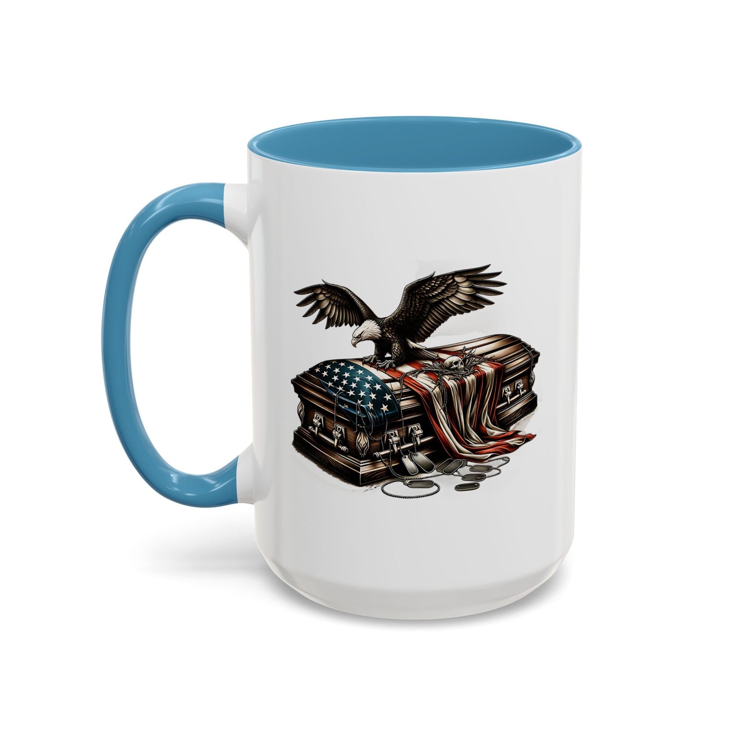 4th of July Mug - American Bald Eagle Fallen Soldier