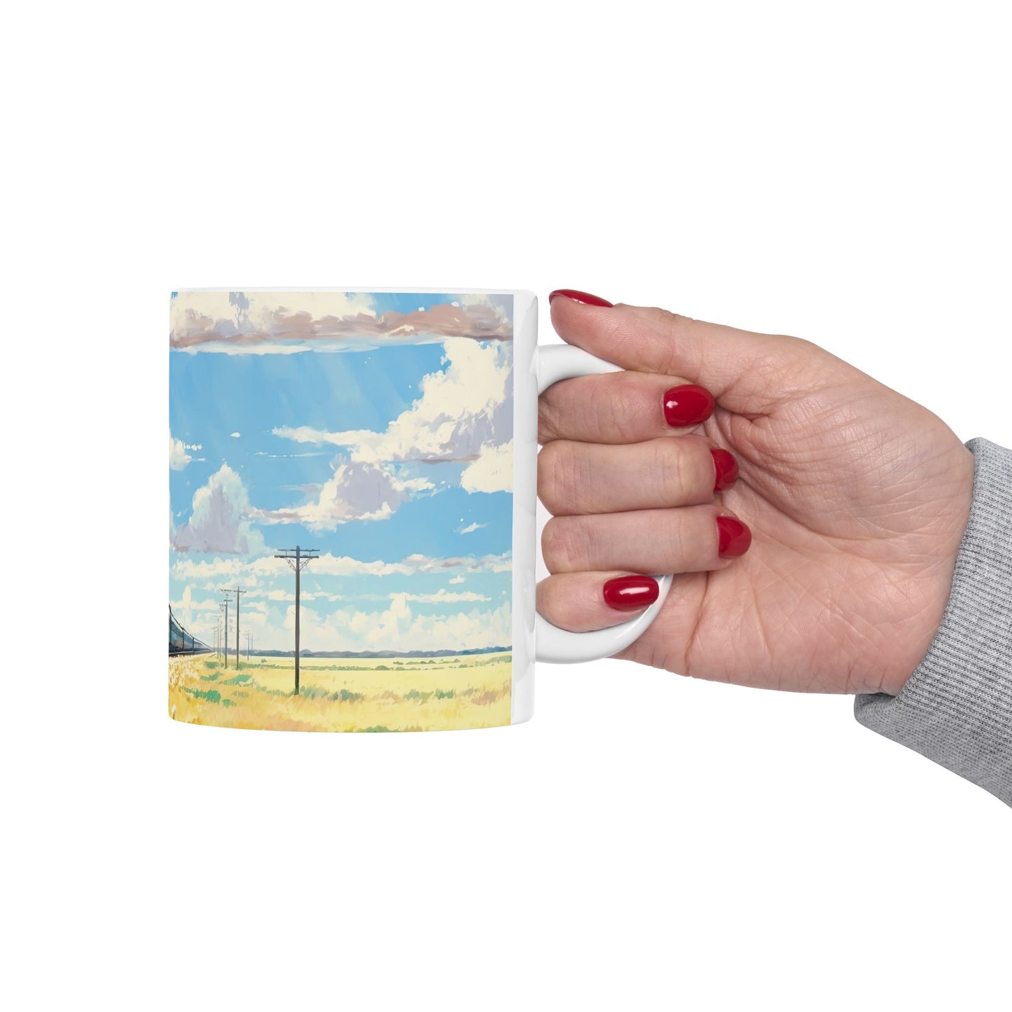 Adventure Mug -Train Journey 5