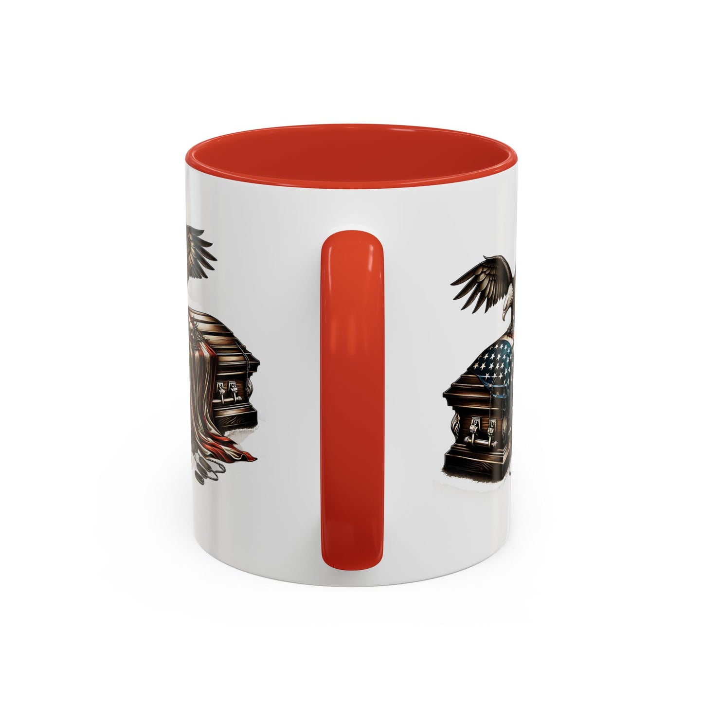 4th of July Mug - American Bald Eagle Fallen Soldier