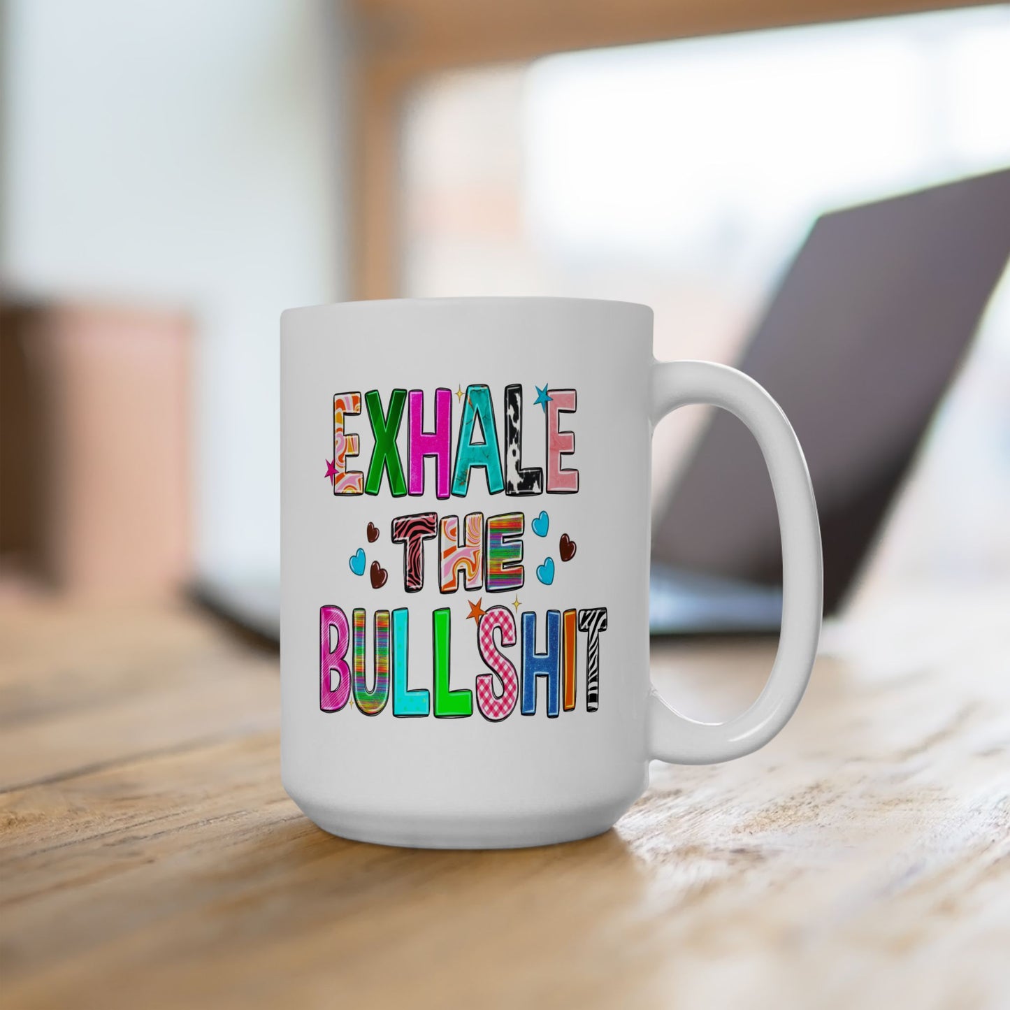 Adult Mug - Exhale The Bullshit