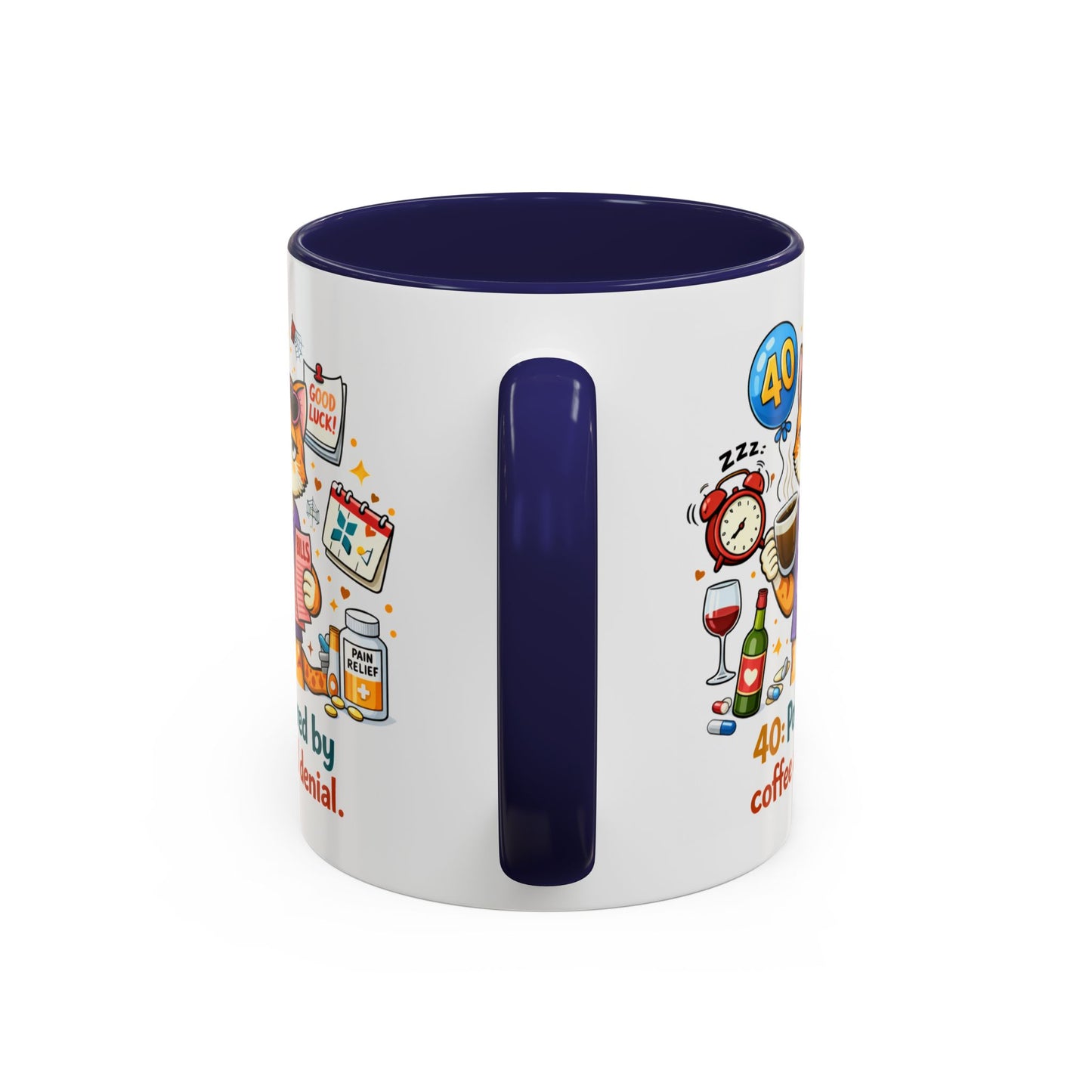 Birthday Mug - 40 Powered By