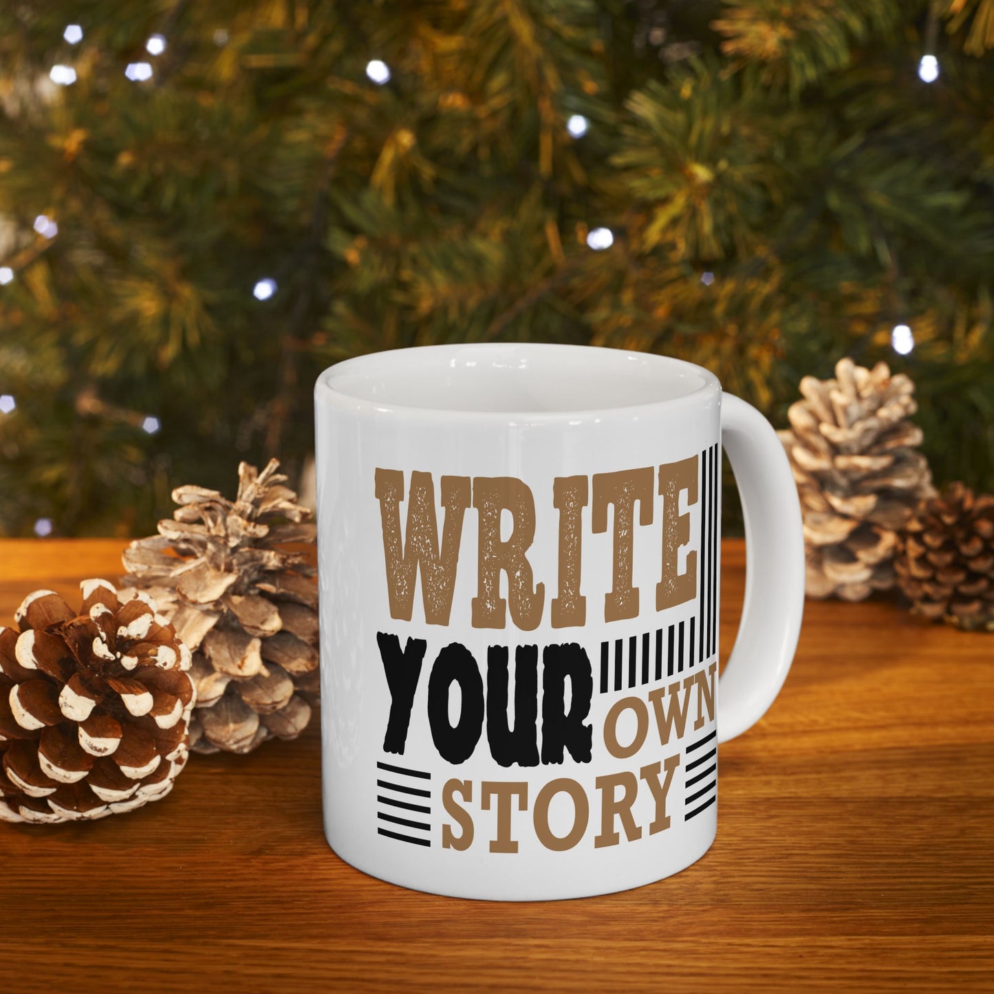 Motivation Mug - Write Your Own Story Poster