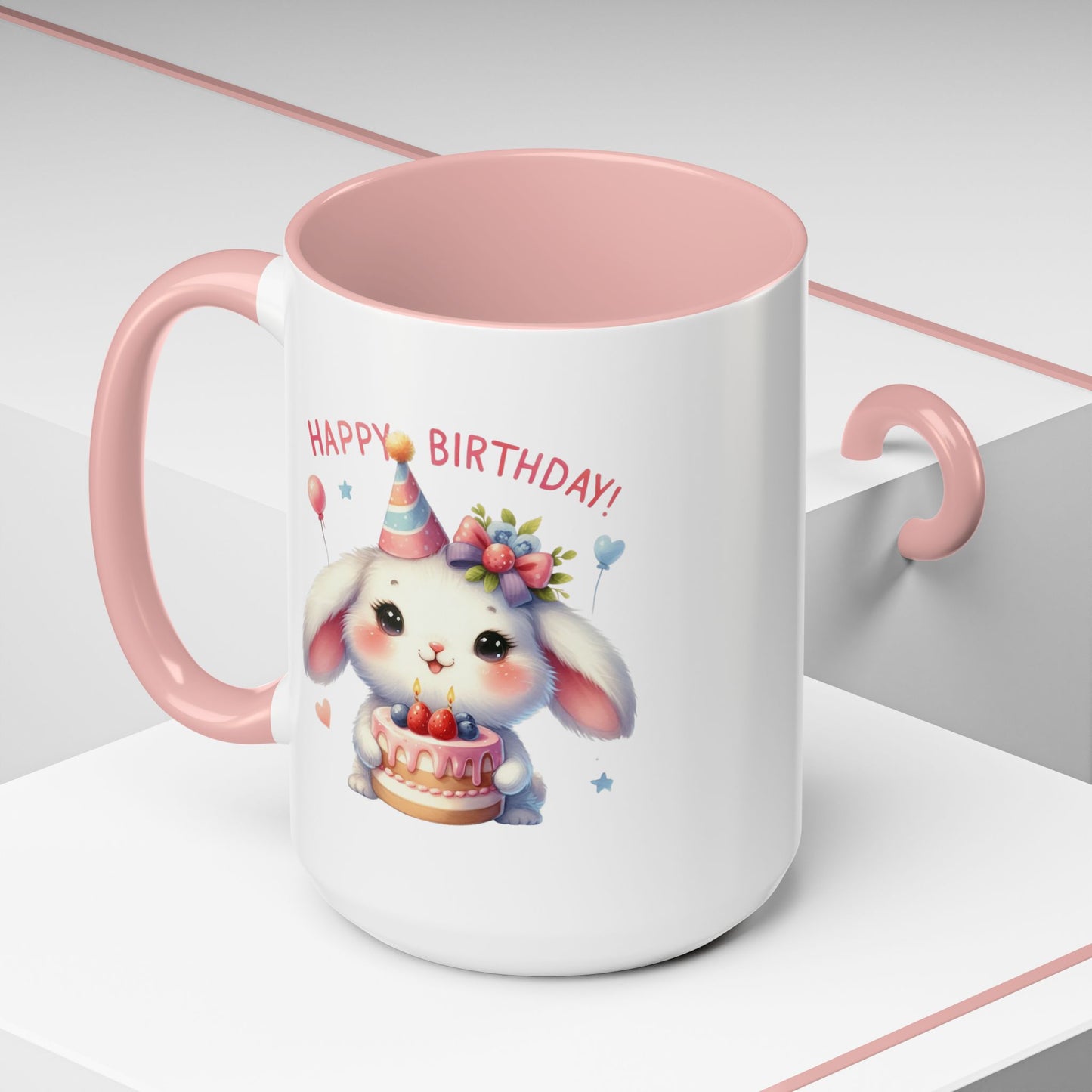 Birthday Mug - Happy Birthday Bunny 2