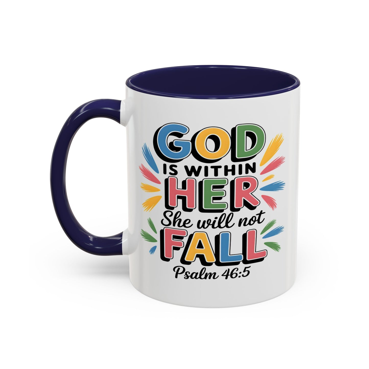 Religious Mug - God Is With Her