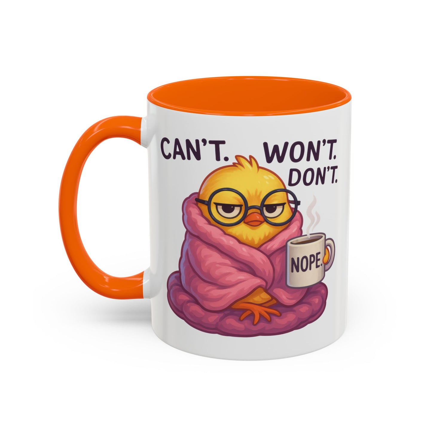 Office Mug - Can't Won't Don't