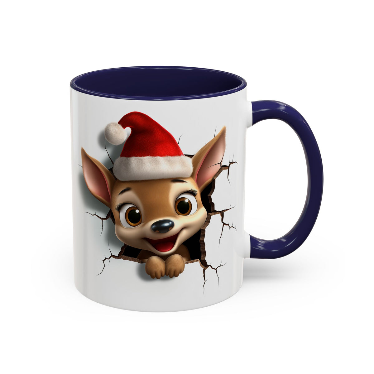 Chistmas Mug - Reindeer 3D 1