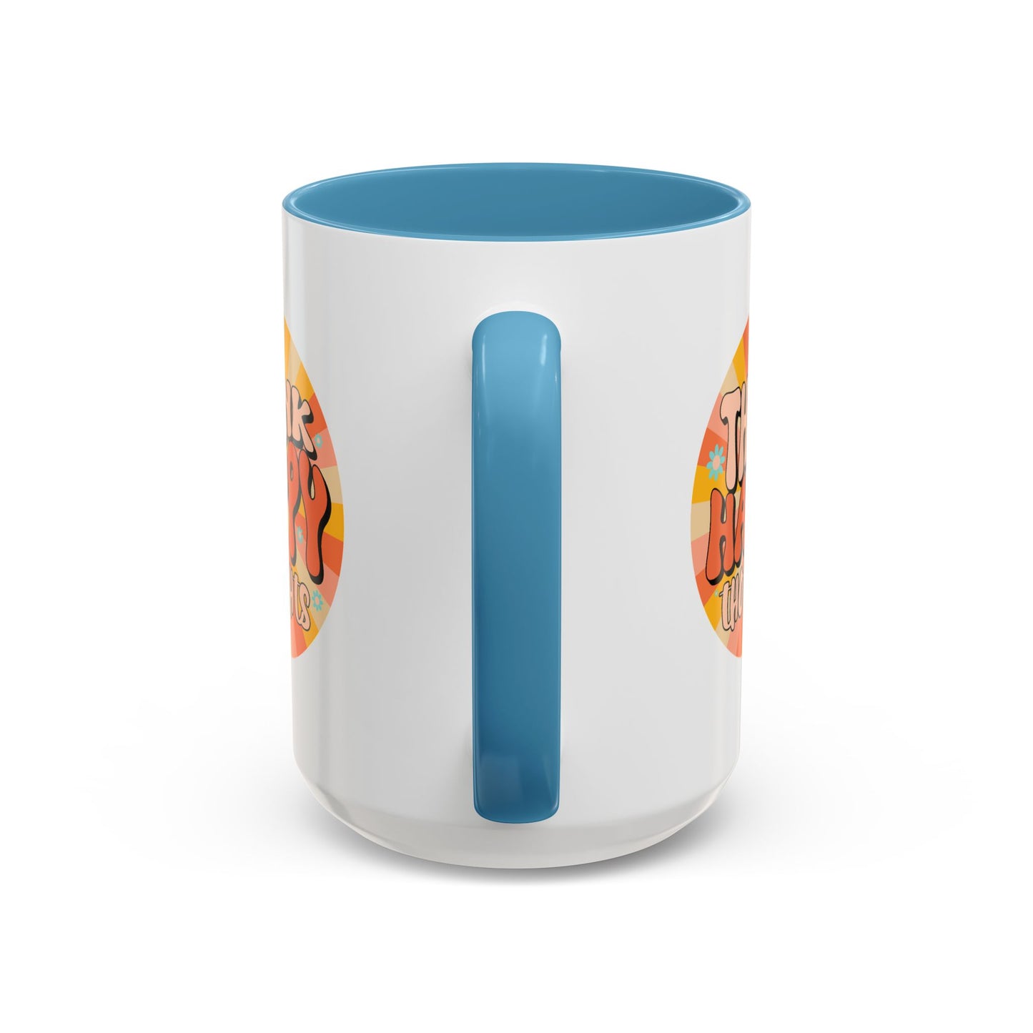 Wellness Mug - Think Happy Thoughts Hippie
