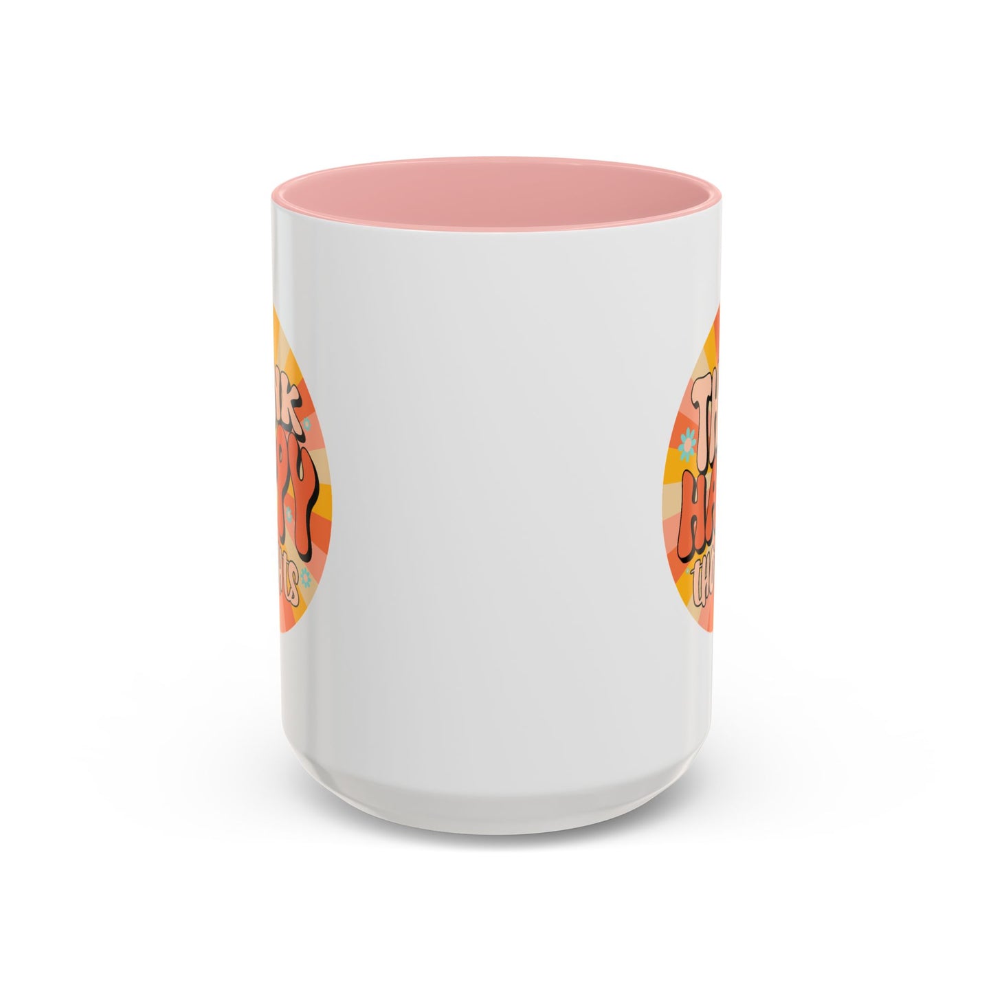 Wellness Mug - Think Happy Thoughts Hippie