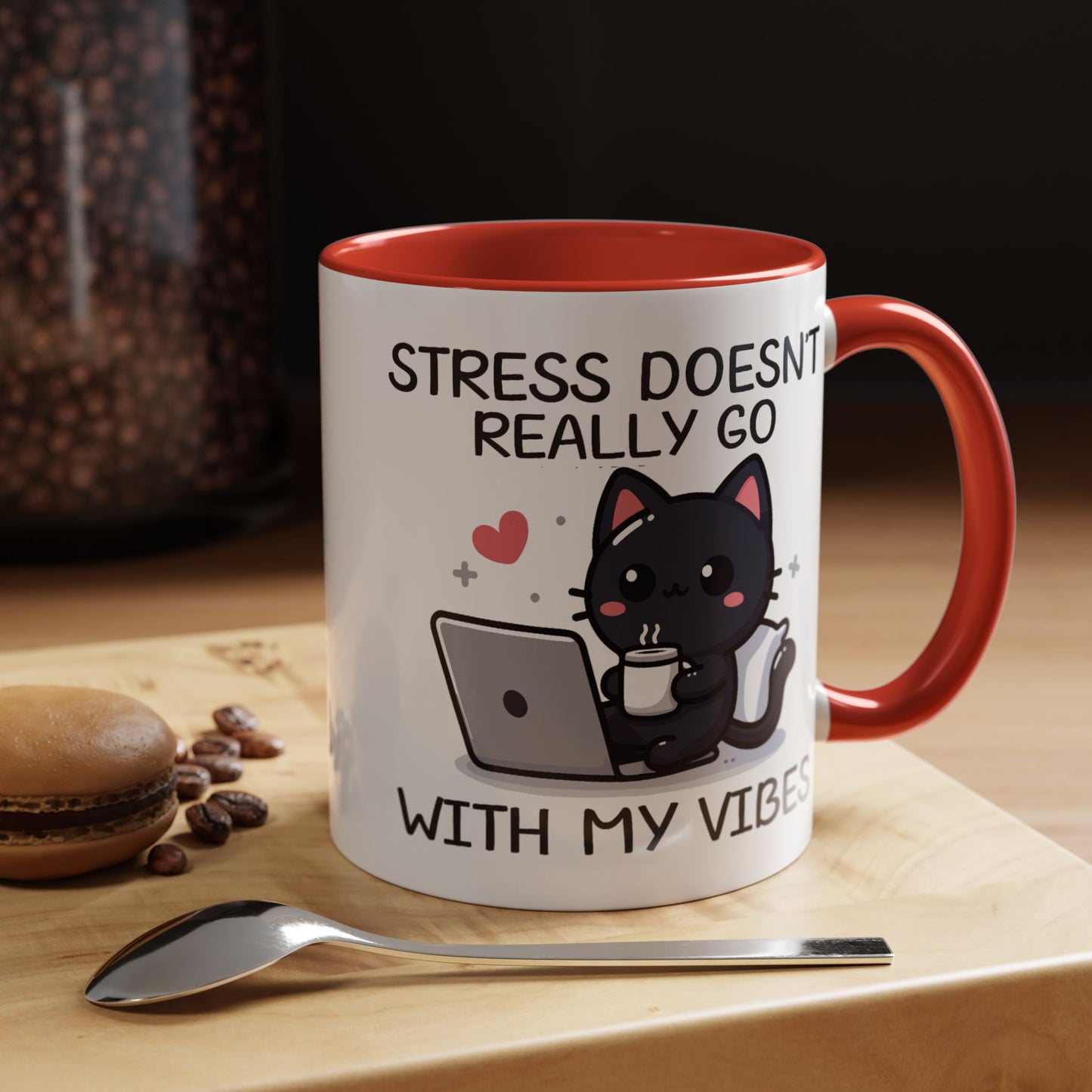 Animal Mug - Stress Doesn't Really Go