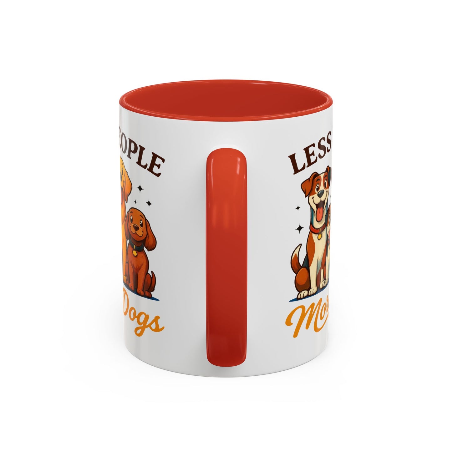Animal Mug - Less People More Dogs