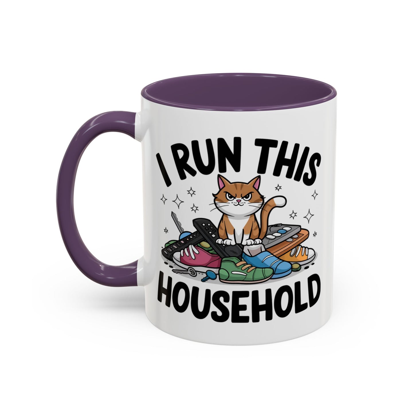 Animal Mug - I Run This Household