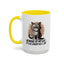 Humor Mug - Beware of My Cat