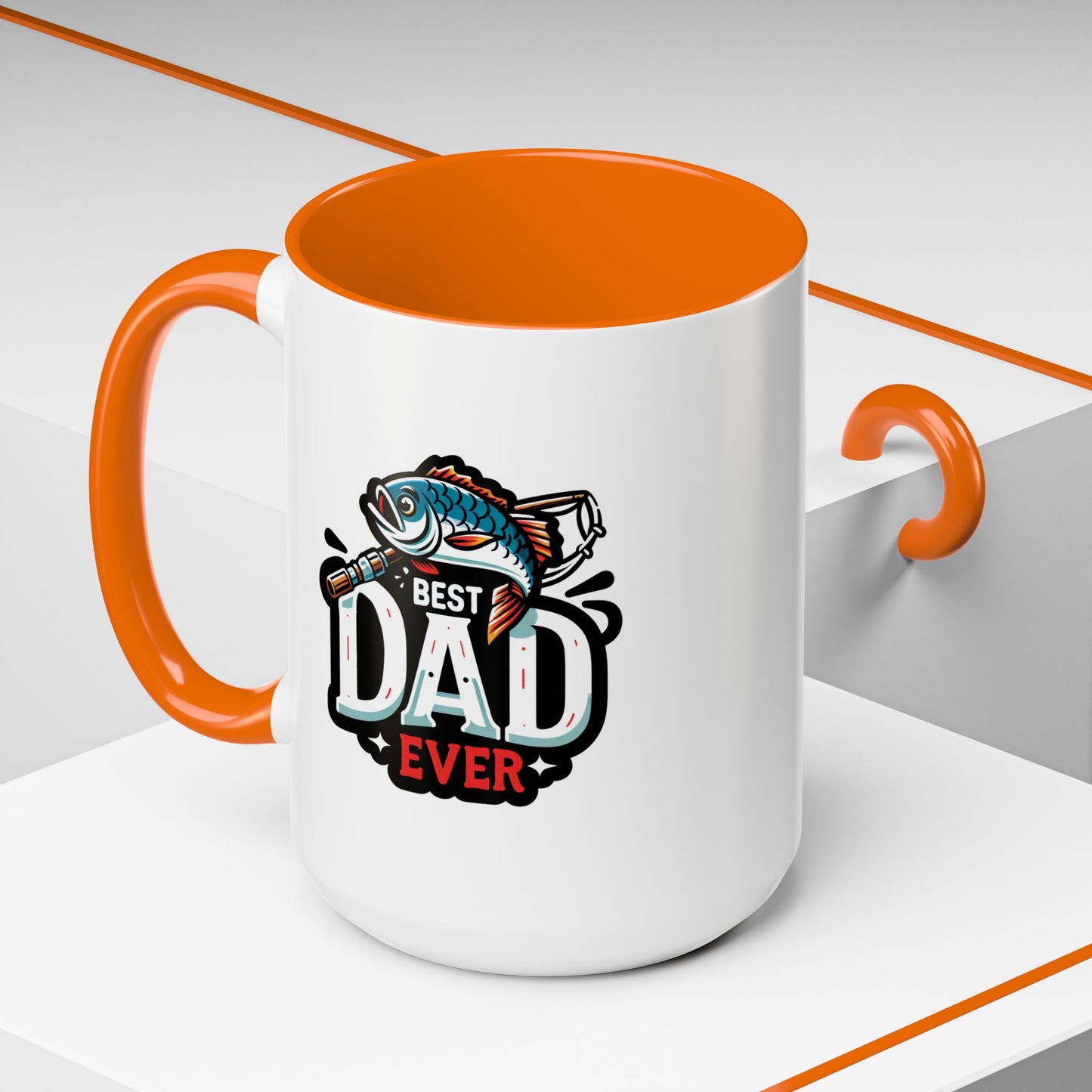 Father's Day Mug - Best Dad Ever Fishing